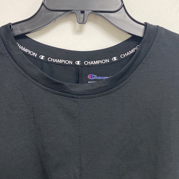 Champion Sport Twist T Shirt Black Size XL - Picture 2 of 5